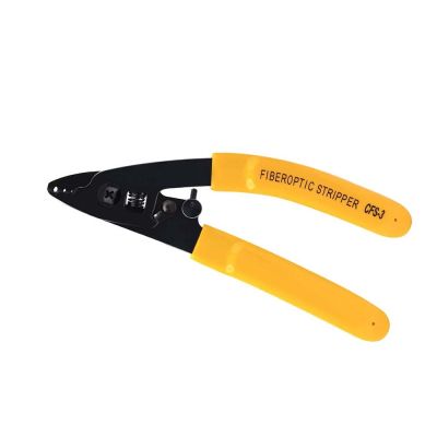 ✚◎ CFS 3 Three port Fiber Optical Stripper Pliers Wire Strippers for FTTH Tools Optic Stripping Plier Tool