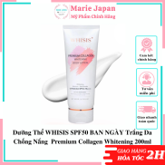 Dưỡng Thể WHISIS SPF50 BAN NGÀY Trắng Da Chống Nắng Premium Collagen