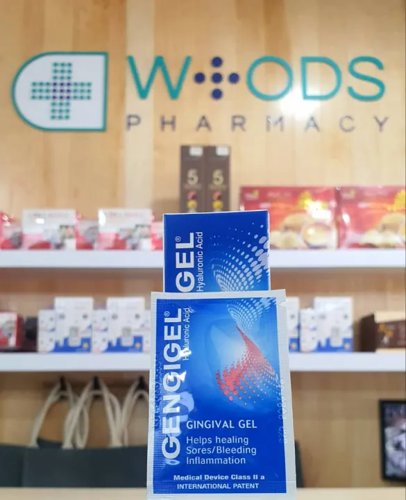 WOODS PHARMACY GENGIGEL HYALURONIC ACID GINGIVAL GEL SACHETS 1ML Lazada
