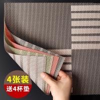 ◙❀✥ Eat mat matmat insulation pad western-style foodlight waterproof pad bowl dish much advancedironinglinen cushion household