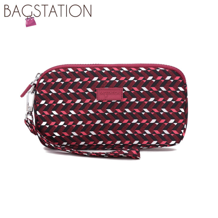 Nylon sale wristlet pouch