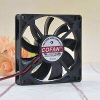 1ชิ้นสำหรับ COFAN พัดลมปริมาณอากาศขนาดใหญ่บางเฉียบ F-8015H12BII 12โวลต์0.35A 8เซนติเมตรอุปกรณ์ทำความเย็นพัดลมทำความเย็น