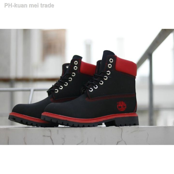 boots】 shoes Classic 10061unisex Boots Red Black 36-45 (anti-fatigue) gift | Lazada PH