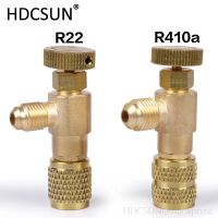 high quality liquid safety valve R410A R22 air conditioning refrigerant 1/4 quot;Safety Adapter Air conditioning repair and fluoride