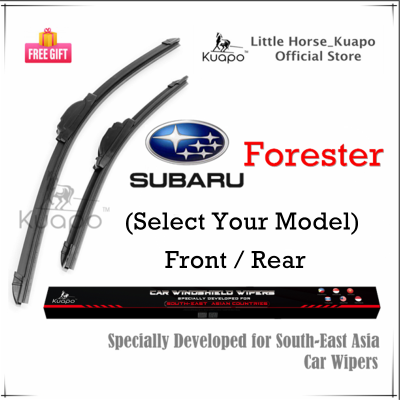 Kuapo ใบปัดน้ำฝน ซูบารุ ฟอร์เรสเตอร์ Subaru Forester ที่ปัดน้ำฝน กระจก ด้านหน้า/ด้านหลั รถยนต์ ซูบารุฟอร์เรสเตอร์