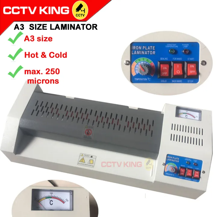 Heavy Duty Laminating Machine, A3 Laminator id laminator machine cold laminator Lazada PH