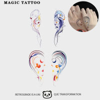 Sai MAGIC TATTOO 074ใช้ได้นานถึง2สัปดาห์คงทนกันน้ำสติ๊กเกอร์รอยสักรอยสักปลอมชั่วคราว18ซม. × 11ซม.