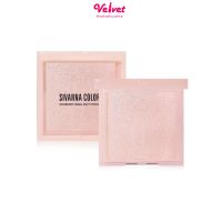 ไฮไลท์ พาวเดอร์ เนื้อฝุ่น เม็ดสีแน่น ให้ผิวฉ่ำวาว Sivanna Color Shimmer Highlight Powder (HF188)