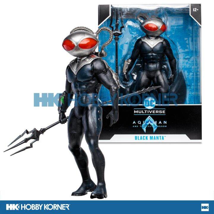 (IN STOCK) MCFARLANE TOYS 12 Inch Scale DC Multiverse Black Manta Posed ...