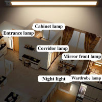 Motion Sensor LED ไฟกลางคืนไฟห้องครัวภายใต้ไฟตู้อลูมิเนียมตู้เสื้อผ้าโคมไฟแบบชาร์จไฟได้โคมไฟเหนี่ยวนำร่างกายมนุษย์