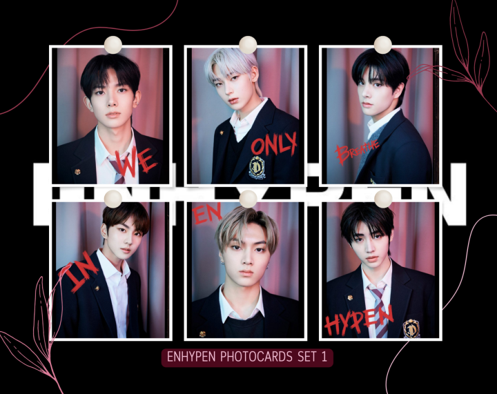 ENHYPEN KPOP SET 1 PHOTOCARD | Lazada PH