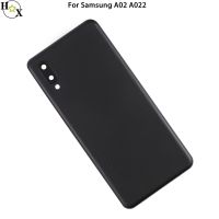 10ชิ้นสำหรับ Samsung Galaxy A02แบตเตอรี่022ฝาครอบด้านหลังเคสโทรศัพท์เปลี่ยนตัวเรือนด้านหลังพร้อมเลนส์กล้องถ่ายรูป