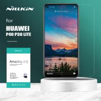 สำหรับ P30 P20 Pro P40 Lite Nillkin ความปลอดภัย H + ฟิล์มแก้วแบบโปร HD ป้องกันปกป้องหน้าจอสำหรับ P40 P30 Lite J13