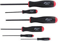 Bondhus 10686 1.5-5mm Balldriver Screwdrivers, 6 Piece Set