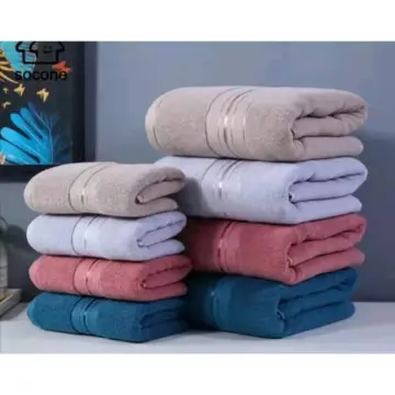 plain cannon bath towel (70x140cm)assorted color