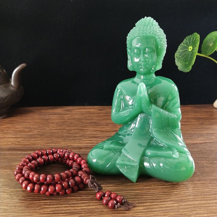 buddha-statue-with-necklace-ornament-resin-man-made-jade-stone-feng-shui-meditation-buddha-sculpture-home-office-decoration-gift
