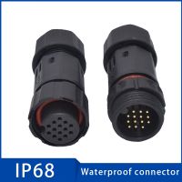 Cable Waterproof Connector IP68 2/3/4/5/6 pin Male Female Plug Socket Sealed Retardant Electrical 7.5-10.5mm Wire Connectors