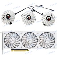 Axgaming/ax RTX3080ti แบบดั้งเดิมพัดลมการ์ดจอ X3W 3080 LHR CF-12910S รับประกันหนึ่งปี Gratis Ongkir