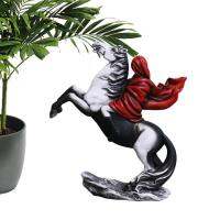 Horseback Warrior Ornaments European Figures Resin Desk Sculptures Elegant Delicate Tabletop Sculptures Garden Home Decor sensible