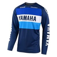 รถมอเตอร์ไซค์วิบากเจอร์ซีย์Breathable SE Pro Yamaha L4จักรยานดาวน์ฮิลล์เสือภูเขาแขนยาวเสื้อยืดลายจักรยานยนต์สำหรับชาย