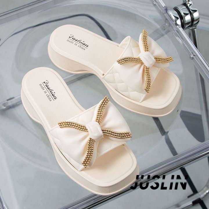 juslin-ร้องเท้า-รองเท้าแฟชั่น-สะดวกสบาย-สไตล์เกาหลี-แฟชั่น-2023-ใหม่-mar2010