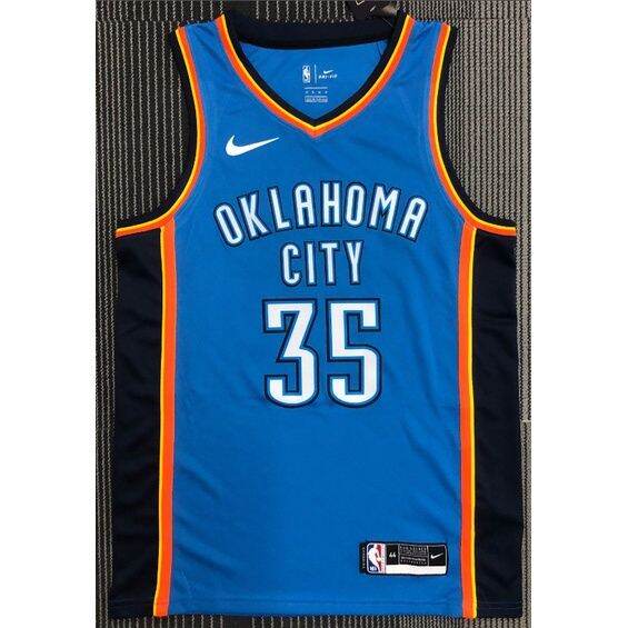 oklahoma-city-thunder-no-แบบกดร้อน-เสื้อกีฬาบาสเก็ตบอล-35-durant-สีฟ้า