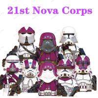 21St Nova Corps Ranco Jabba Dewback Tauntaun 501St Legion Stormtroopers Clone Troopers Dogma Rex Figure MOC Blocks Bricks