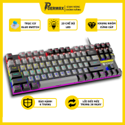 Bàn Phím Cơ Gaming Có Dây XunFox K80 Blue Switch 87 Phím