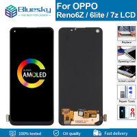 ต้นฉบับสำหรับ OPPO Reno6 Z CPH2237 6z 6 Lite จอ LCD แผงหน้าจอสัมผัสประกอบ Digitizer สำหรับ OPPO Reno7 Z 7Z 5G CPH2343 LCD