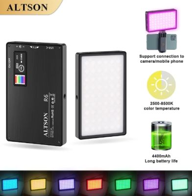 ALTSON R6 RGB Pocket Fill Light ไฟ LED ขนาดเล็ก ไฟ RGB พกพาสะดวก (รับประกัน 1 ปี)