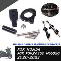 For FORZA350 Motorcycle Adjustable Steering Damper Stabilizer For Honda Forza 350 NSS NSS350 Directional Shock Absorber Bracket