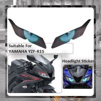 FOR YAMAHA YZF R15 YZFR15 2017 2018 2019 Motorcycle 3D Front Fairing Headlight Guard Sticker Head Light Protection