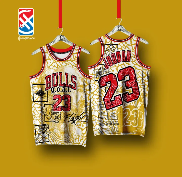 CHICAGO BULLS GOAT JORDAN HG JERSEY FULL SUBLIMATION | Lazada PH