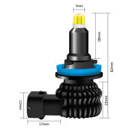 2ชิ้นอัพเกรด EMC C An BUS V9 3D LED ไฟหน้า H8 H7 360องศา H11 HB3 9005 HB4 9006 LED โคมไฟอัตโนมัติรถหัวหลอดไฟ12โวลต์สีขาว