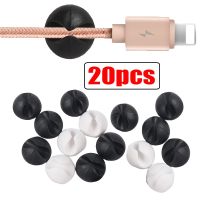 ❃✹ 20pcs Car Dashboard Phone Cable Manager Headphone Charger Line Clasp Fixed Clamp Car Interior Organizer Accessories