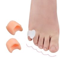 1Pair Toe Separators Toe Silicone Bunion Guard Foot Care Orthopedic Finger Toe Separator Correction Pad Foot Care Tool