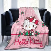 2023 in stock  Hello Kitty Ultra-Soft Micro Fleece Blanket Anti-pilling Warm Travel Office Home flannel Blanket for Sofa Bed，Contact the seller to customize the pattern for free