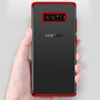 เคสโทรศัพท์เยลลี่สำหรับ Samsung Galaxy Note 8 SM-N950F ขนาด6.3นิ้วนิ่มยืดหยุ่นป้องกันซิลิโคน N950FD ใสดูดซับแรงกระแทกป้องกันรอยขีดข่วนฝาครอบโทรศัพท์