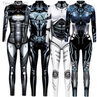 ✇ Punk Jumpsuit Catsuit Costumes Cyberpunk Zentai Bodysuit