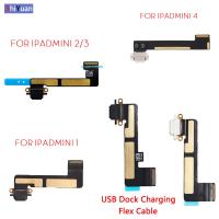 พอร์ตชาร์จ USB Dock สําหรับ iPad mini 1 2 3 4 ขั้วต่อการชาร์จ Flex Cable Ribbon Replacement Parts