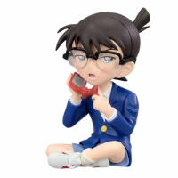 โมเดลตุ๊กตาทหารสำหรับเด็ก Ku Dou Shinichi โมเดลขนาดเล็กตุ๊กตาของเล่นของสะสมหุ่นจำลองนักสืบ Conan แอคชั่นฟิกเกอร์ฟิกเกอร์ของเล่นเครื่องประดับตุ๊กตาโมเดลรูปแกะสลัก