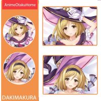 อะนิเมะ GRANBLUE FANTASY อะนิเมะ Djeeta ปลอกหมอนกอดร่างกายหมอน Otaku เตียงตกแต่ง Dakimakura ปลอกหมอน