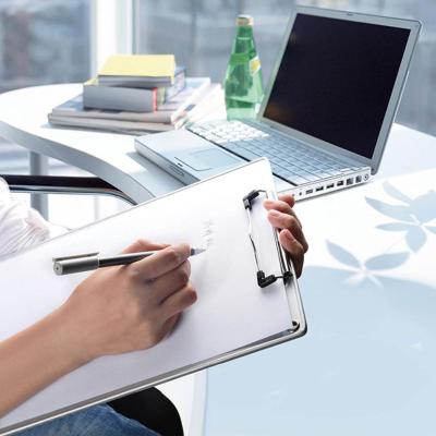 Aluminum Alloy A4A5 Paper Clipboard Folder Writing Board Clip Writing Pad File Document Folder School Office Stationery