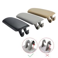 1Pc Leather Car Armrest Latch Cover For Audi A4 B6 B7 2002-2007 Center Console Arm Rest Storage Box Lid Cover Auto Essories