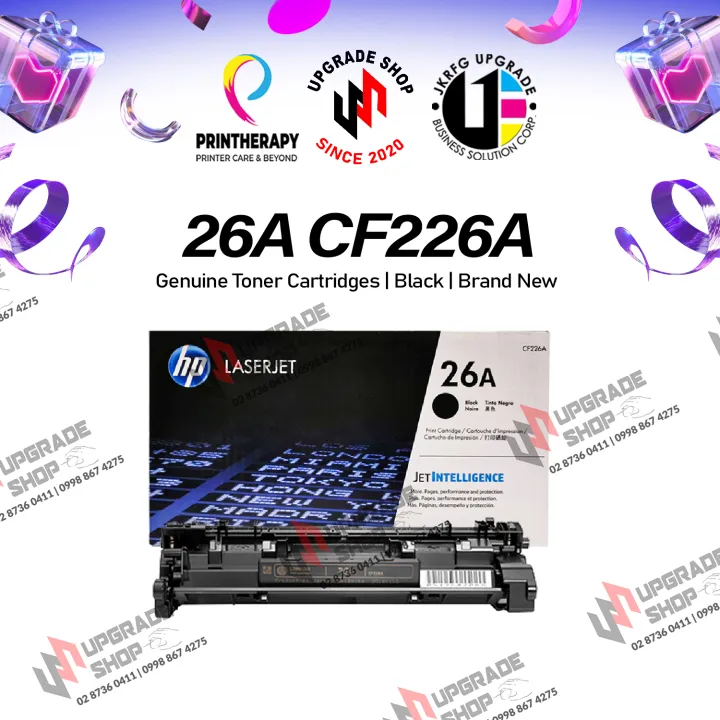 CF226A Black Original LaserJet Toner Cartridge 26A | Lazada PH