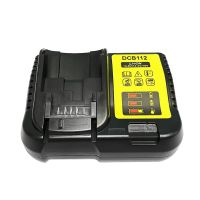 Battery Charger DCB112 Lithium Battery Charger for Dewalt 10.8V 12V 14.4V 18V 20V DCB206 DCB205 DCB204 DCB203 DCB120 DCB105 EU Plug