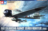 พลาสติก โมเดล ประกอบ TAMIYA สเกล 1/48 MITSUBISHI A6M2 ZERO FIGHTER (ZEKE)(TA-61016)