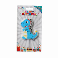 TM 1pc Cute Cartoon Dinosaur Shape Birthday Cake Candle for Festival Children Birthday Wedding Party Decoration Party Supplies