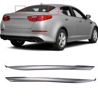 Car Center Column Chrome-Plated Molding Quarter Panel Trim Easy Install for Kia Optima 2011-2015 Optima Hybrid