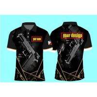 [Nc94dpazwxt SHOP]  (All sizes are in stock)   Official Security Defender High Quality Fully Upgraded Polo POLO POLO shirt (Free Customization)  (You can customize the name and pattern for free)